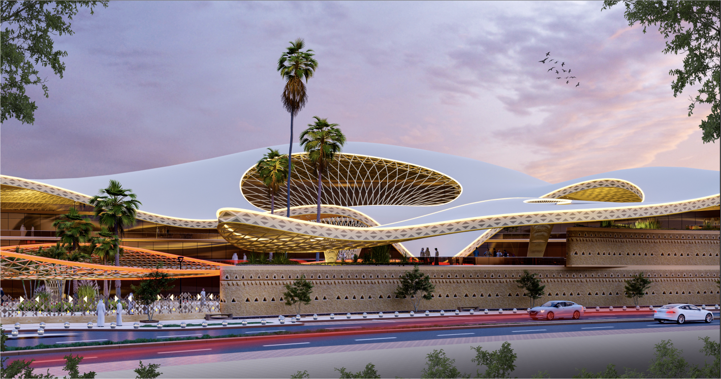 NEOM city futuristic view